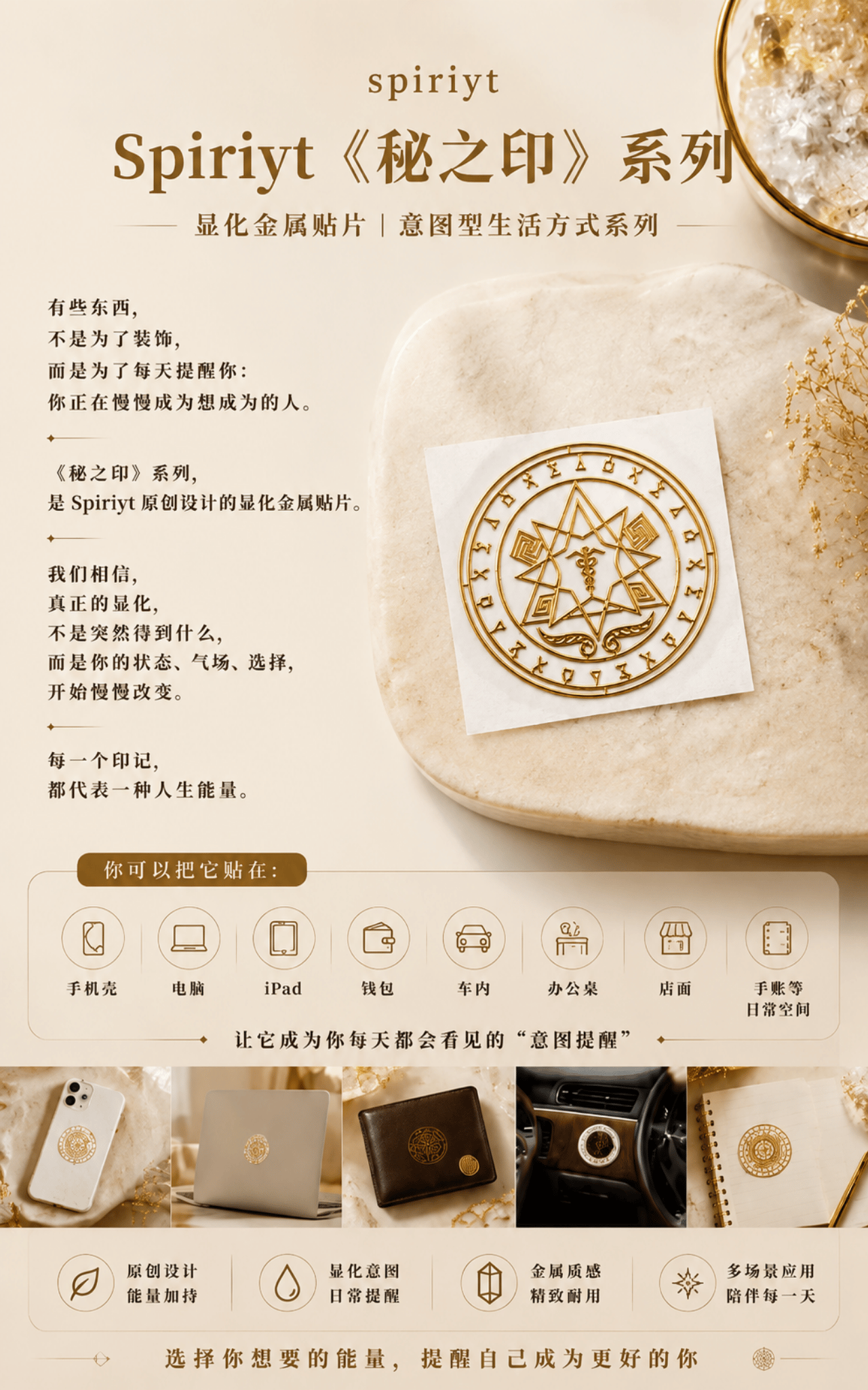 《秘之印》系列说明图