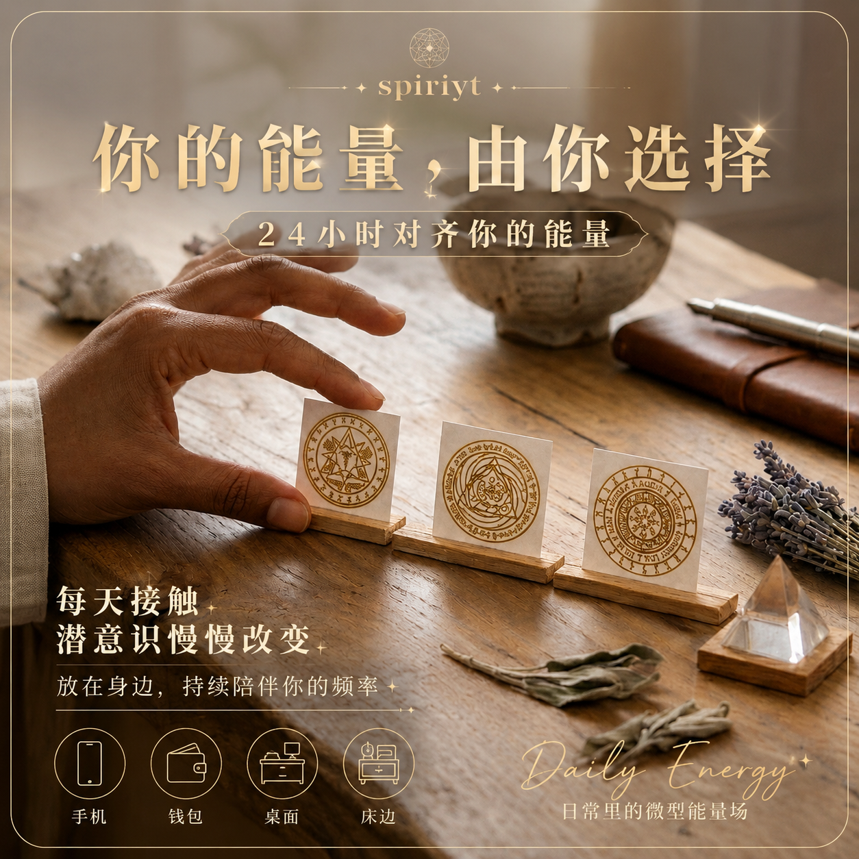 《秘之印》日常摆放图